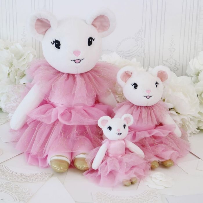 Claris The Mouse - Parfait Pink Extra Large Plush Doll