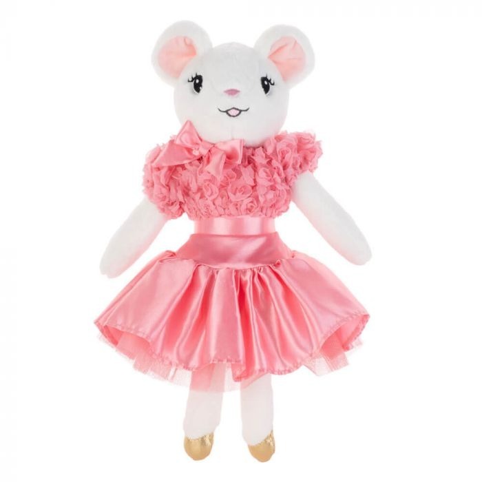 Claris The Mouse - Belle Fleur Rose Large Plush Doll