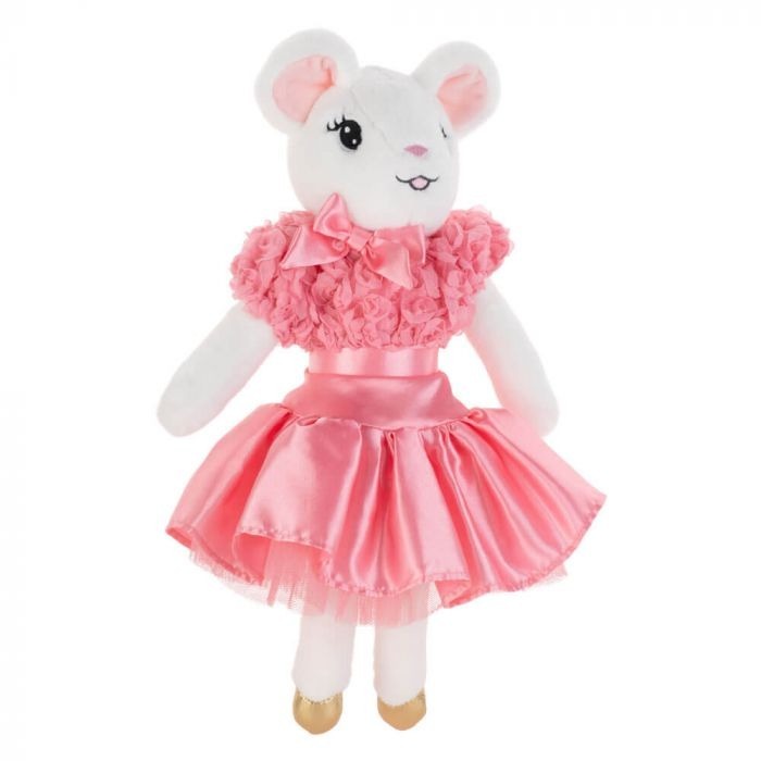 Claris The Mouse - Belle Fleur Rose Large Plush Doll
