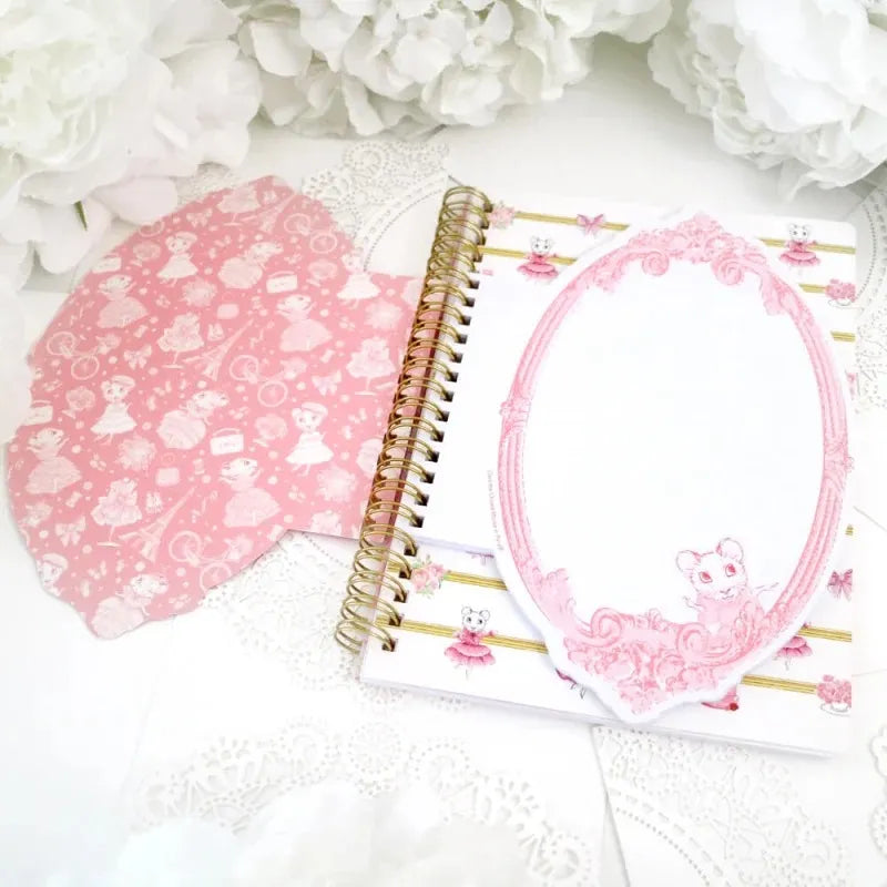 Claris The Mouse - A5 Layered Notebook