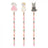 Claris The Mouse - Pencil Set with Eraser Toppers