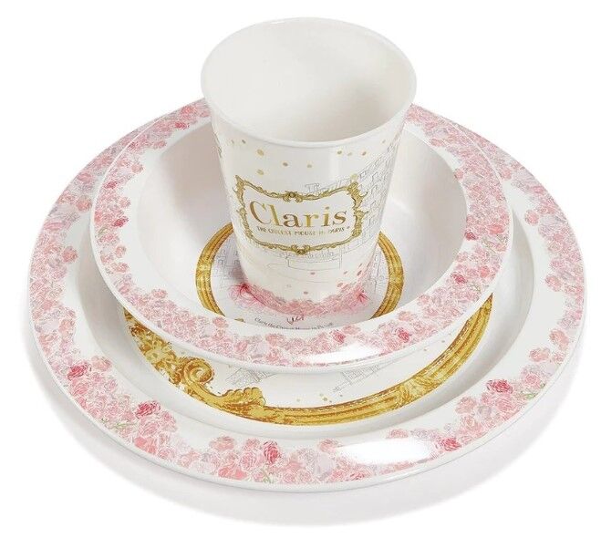 Claris The Mouse - Dinner Set 3pc