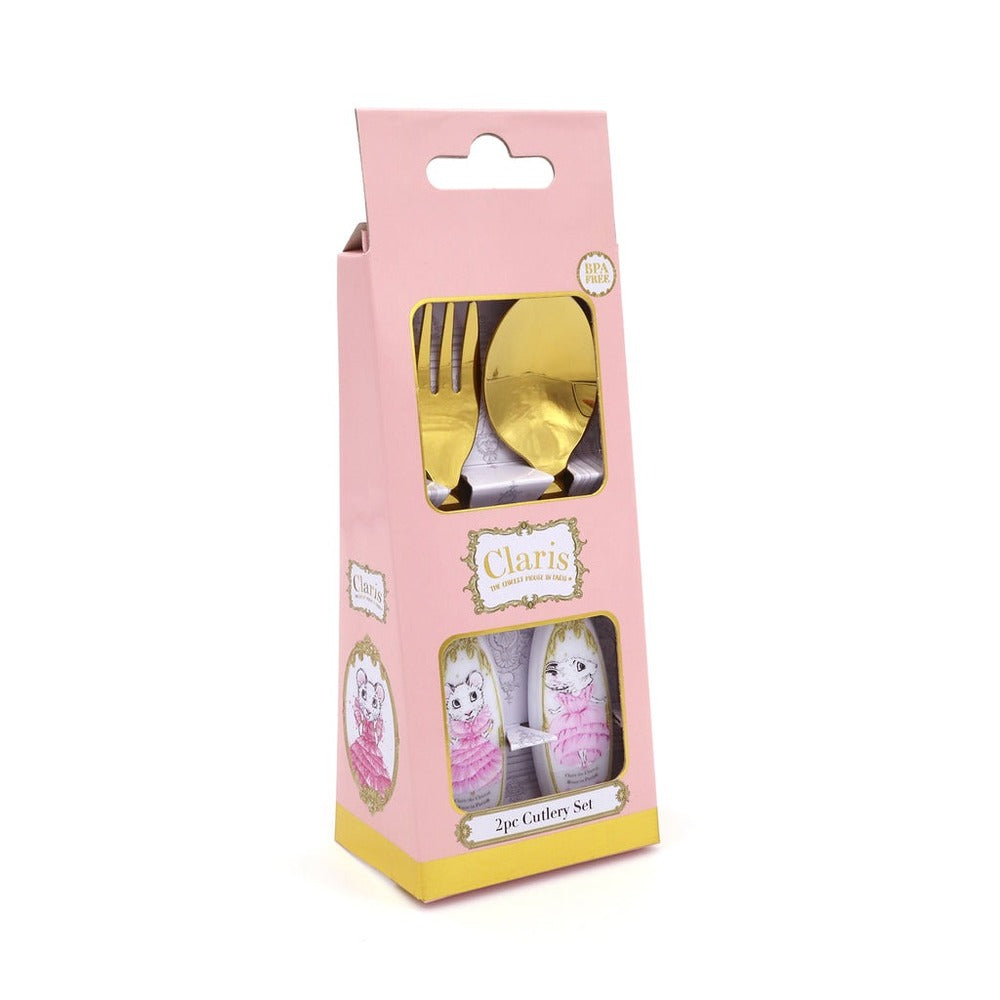 Claris The Mouse - Cutlery Set