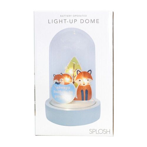 Splosh Colourful Kids Light Up Dome - Fox