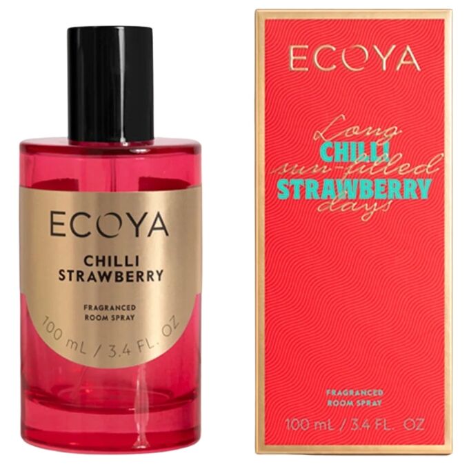 Ecoya Holiday Collection Room Spray - Chilli Strawberry