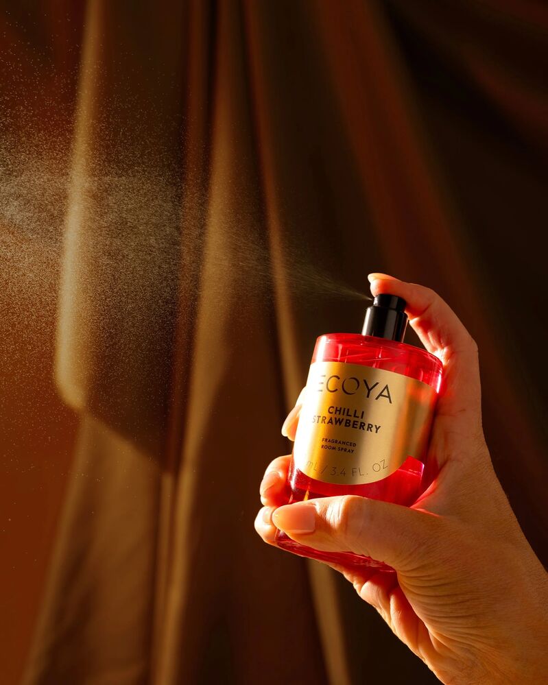Ecoya Holiday Collection Room Spray - Chilli Strawberry