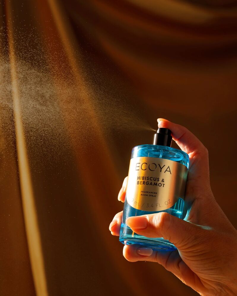Ecoya Holiday Collection Room Spray - Hibiscus & Bergamot