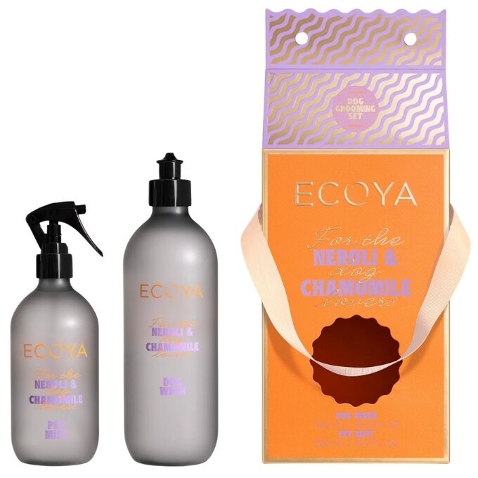 Ecoya Holiday Collection Dog Grooming Set