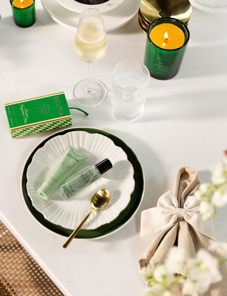 Ecoya Holiday Collection Festive Fragrance Duo - French Pear