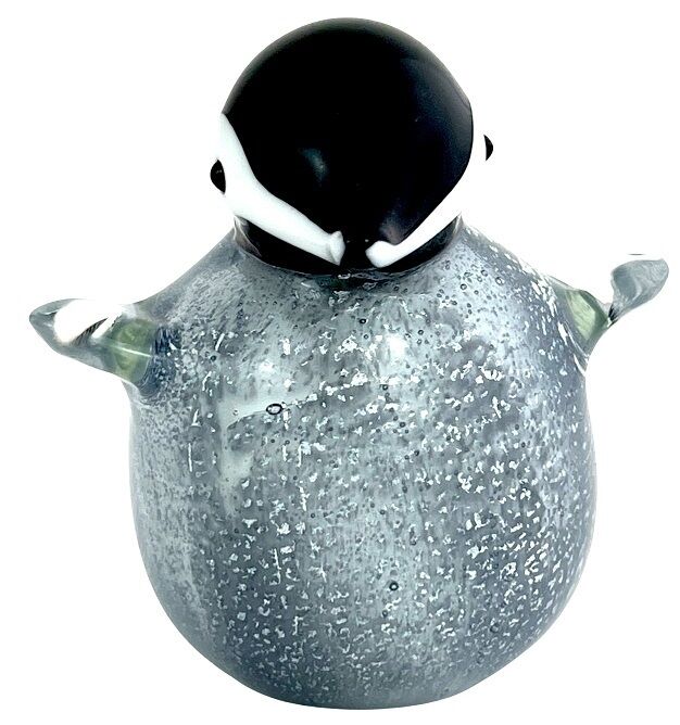 Zibo Glass Ornament - Miniature Pingu
