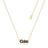 Couture Kingdom - Coca Cola - Coke Necklace Yellow Gold
