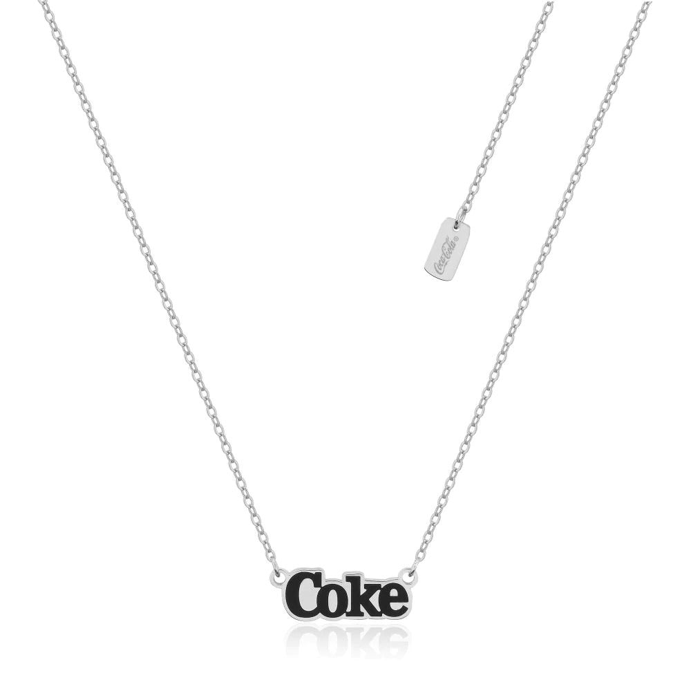 Couture Kingdom - Coca Cola - Coke Necklace White Gold