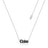 Couture Kingdom - Coca Cola - Coke Necklace White Gold