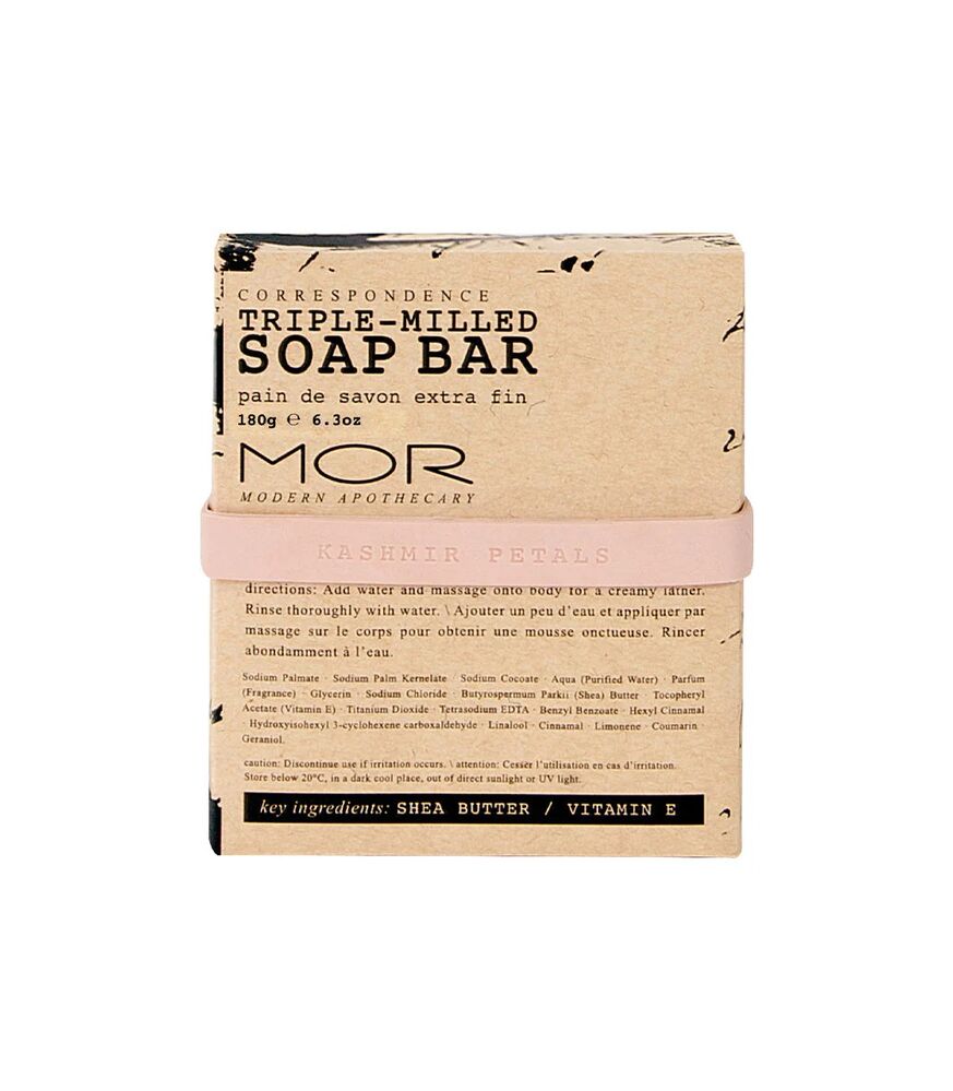 MOR Correspondence Kashmir Petals Triple-Milled Soap
