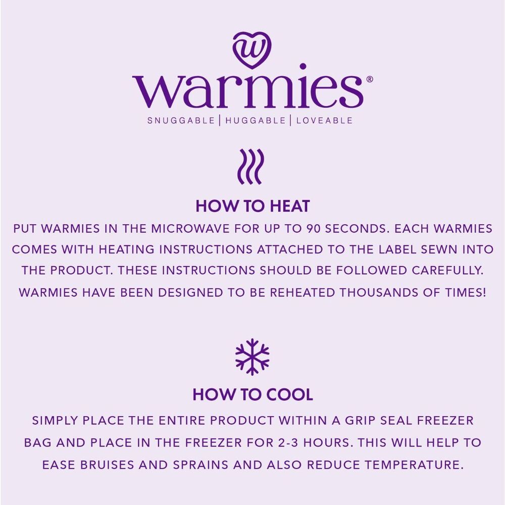 Warmies Plush - Blue Bunny