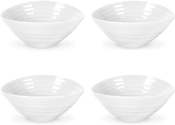 Sophie Conran for Portmeirion - White Sorbet Dishes 15cm (Set of 4)