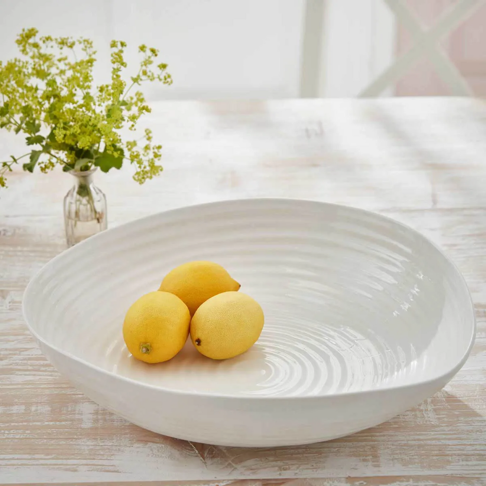 Sophie Conran for Portmeirion - White Large Statement Bowl 36.5cm
