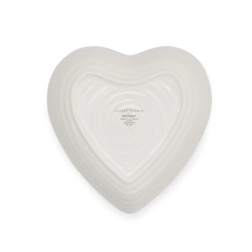 Sophie Conran for Portmeirion - White Small Heart Bowl 15cm