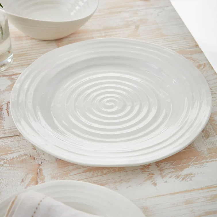 Sophie Conran for Portmeirion - White Dinner Plates 28cm (Set of 4)