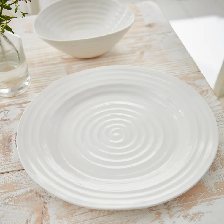Sophie Conran for Portmeirion - White Dinner Plates 28cm (Set of 4)