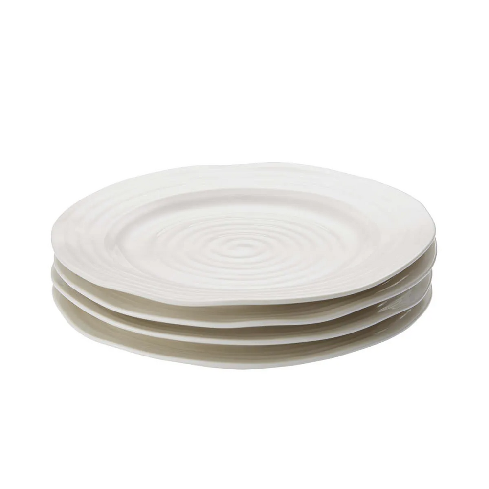 Sophie Conran for Portmeirion - White Dinner Plates 28cm (Set of 4)