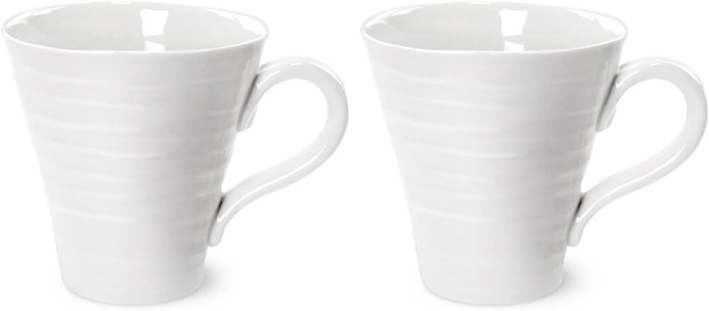 Sophie Conran for Portmeirion - White Mugs (Set of 2)