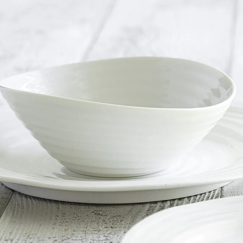 Sophie Conran for Portmeirion - White Cereal Bowls 19cm (Set of 4)