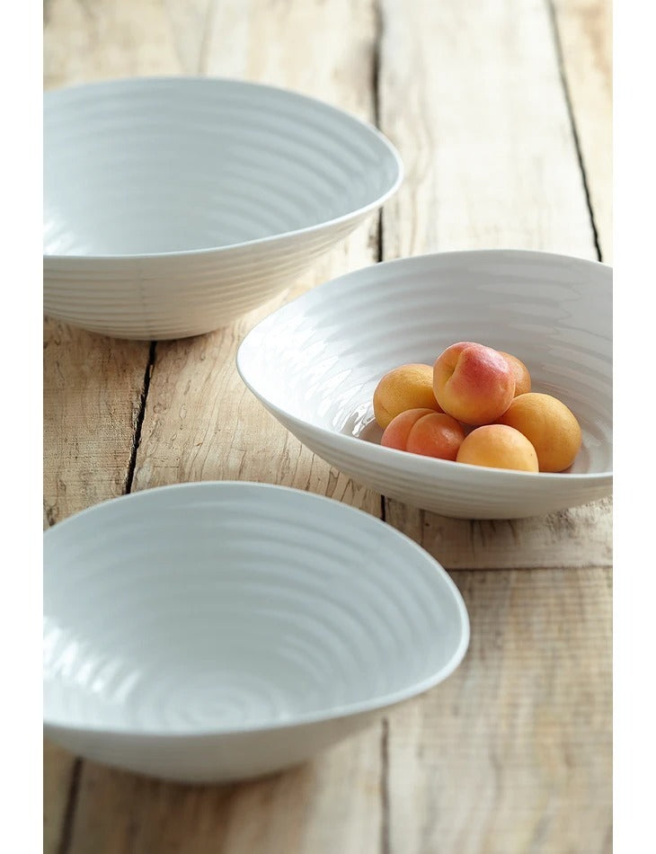 Sophie Conran for Portmeirion - White Salad Bowls (Set of 3)