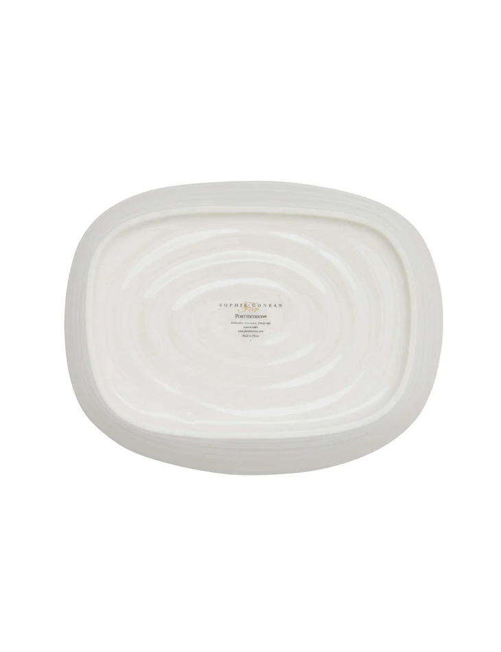 Sophie Conran for Portmeirion - White Covered Butter Dish