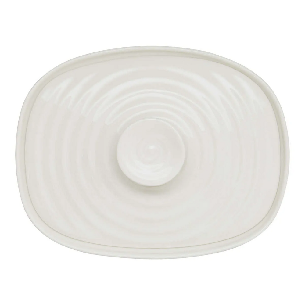 Sophie Conran for Portmeirion - White Covered Butter Dish