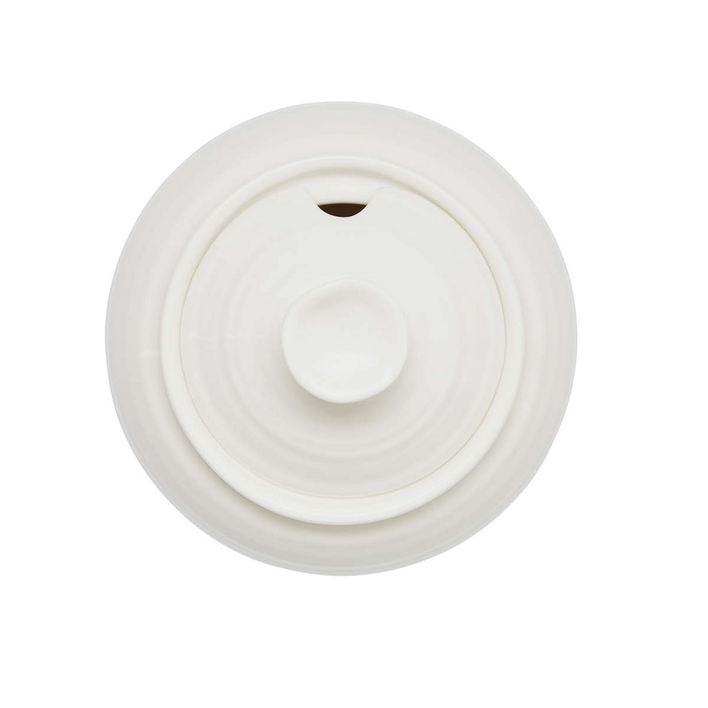 Sophie Conran for Portmeirion - White Covered Sugar Bowl