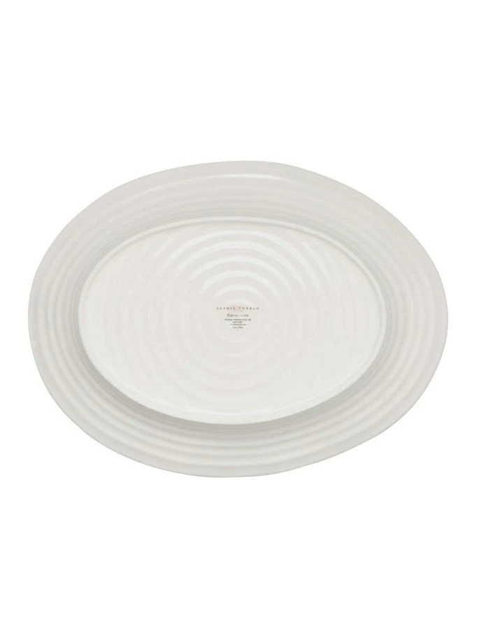 Sophie Conran for Portmeirion - White Large Oval Plate 43cm