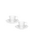 Sophie Conran for Portmeirion - White Espresso Cup & Saucers (Set of 2)