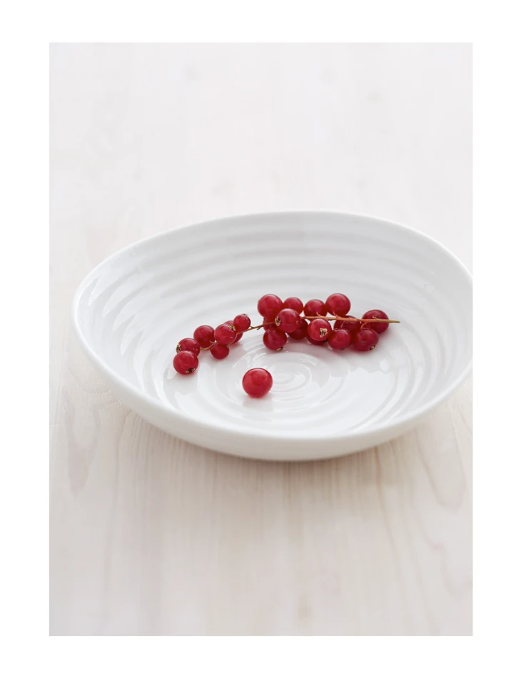 Sophie Conran for Portmeirion - White Pasta Bowls 23.5cm (Set of 4)