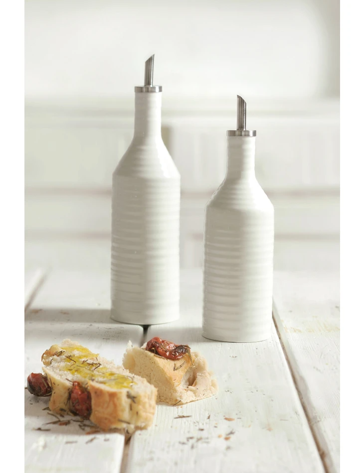 Sophie Conran for Portmeirion - White Oil & Vinegar Drizzler Set