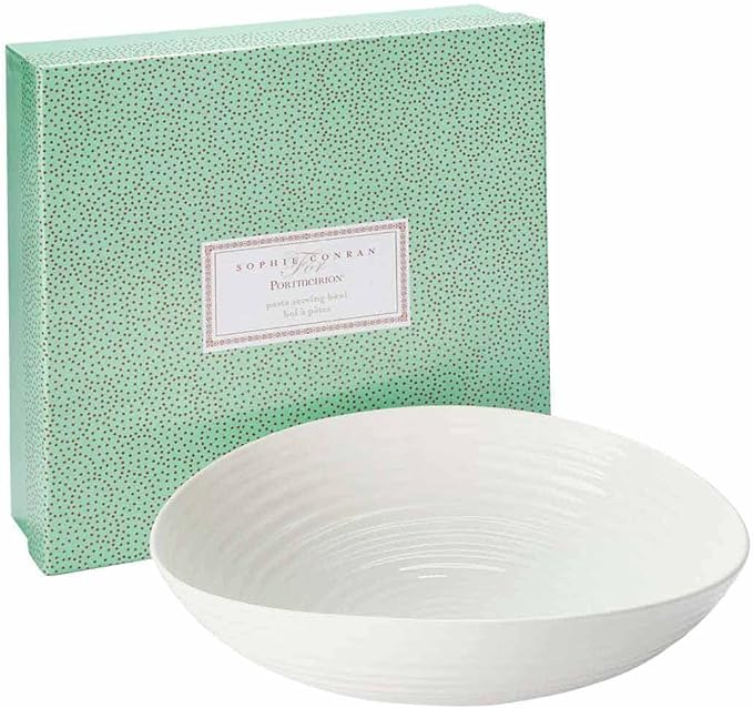 Sophie Conran for Portmeirion - White Pasta Bowl 30.5cm