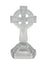 Glass Cut Celtic Standing Cross