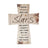 Ceramic Cross - Stars
