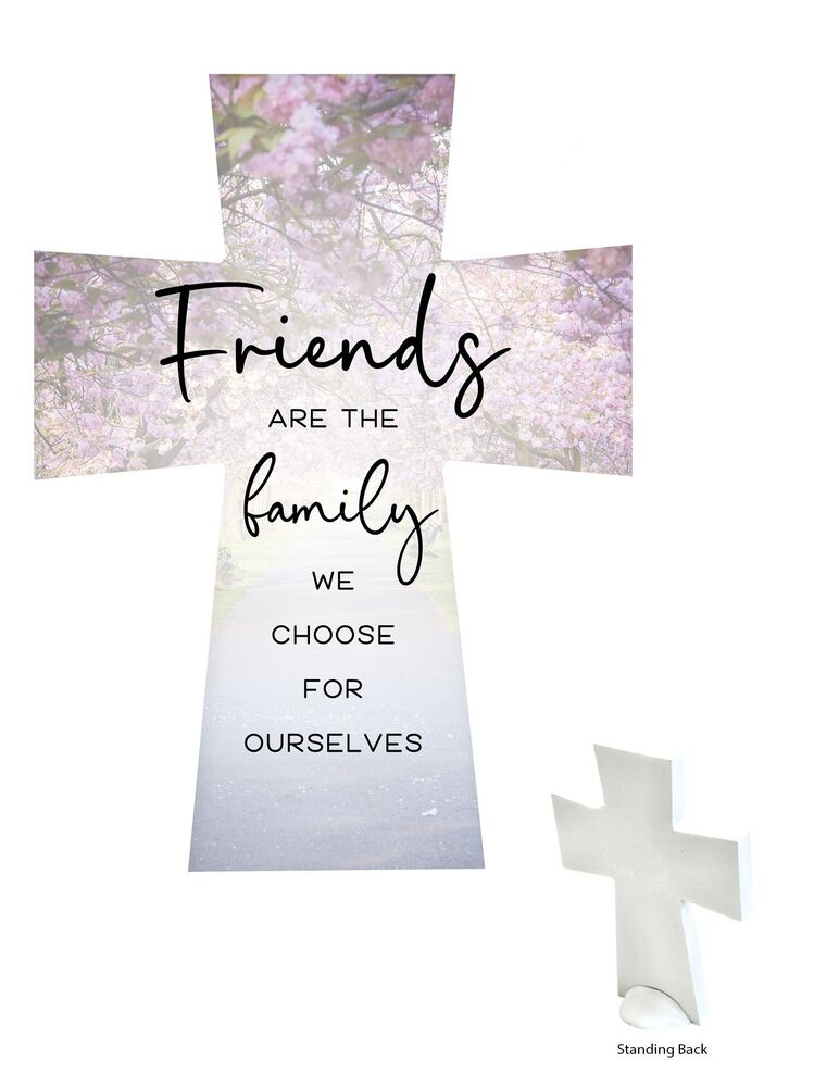 Ceramic Cross - Friends
