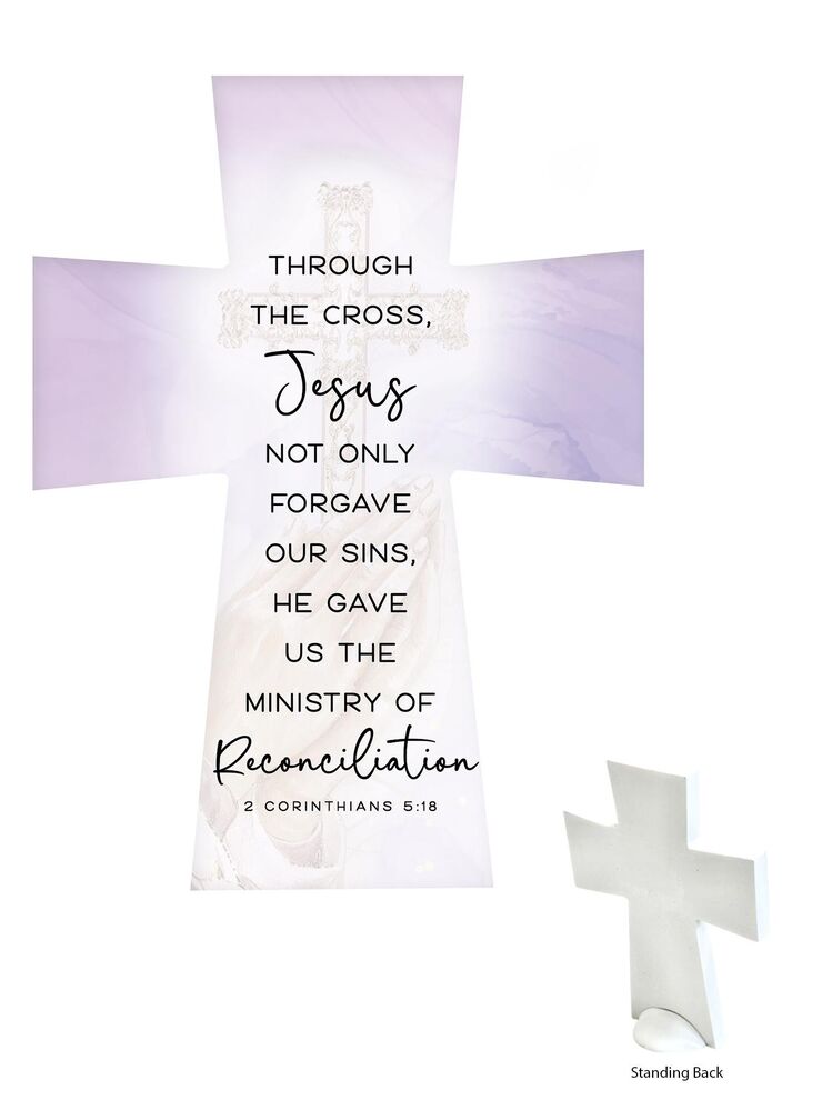 Ceramic Cross - Reconciliation