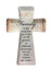 Glass Cut Standing Cross - Family