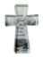 Glass Cut Standing Cross - With God All Things Are Possible