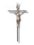 Wall Crucifix - 18cm x 9cm - Metal Finish