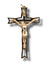 Wall Crucifix - 13cm x 8cm - Gold Metal Finish