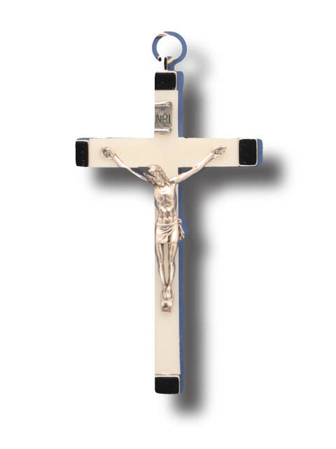 Hanging Crucifix - 11cm Luminous Metal &Plastic