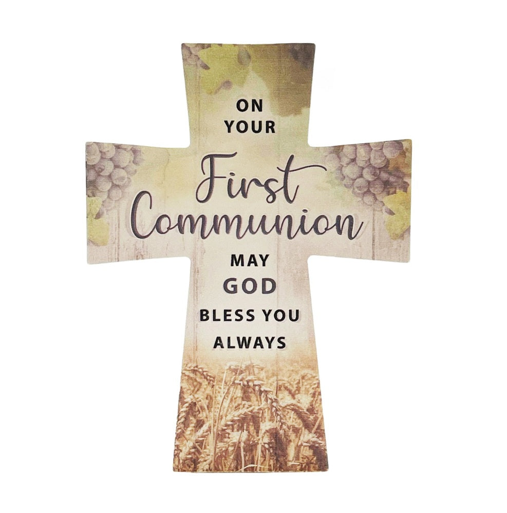 Ceramic Cross - First Communion