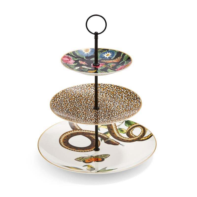 Spode Creatures Of Curiosity - 3-Tier Cake Stand