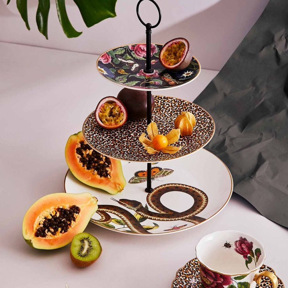 Spode Creatures Of Curiosity - 3-Tier Cake Stand