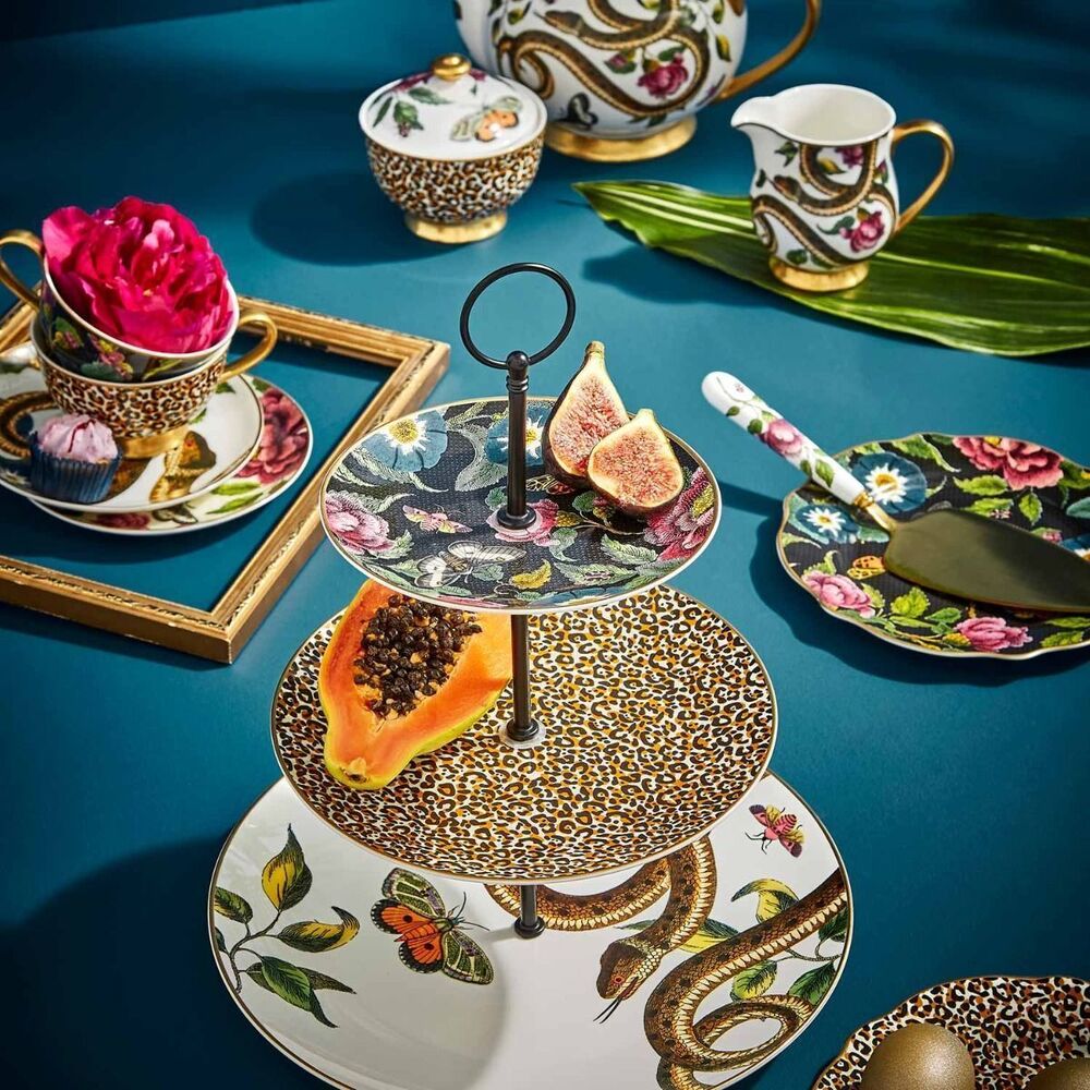 Spode Creatures Of Curiosity - 3-Tier Cake Stand