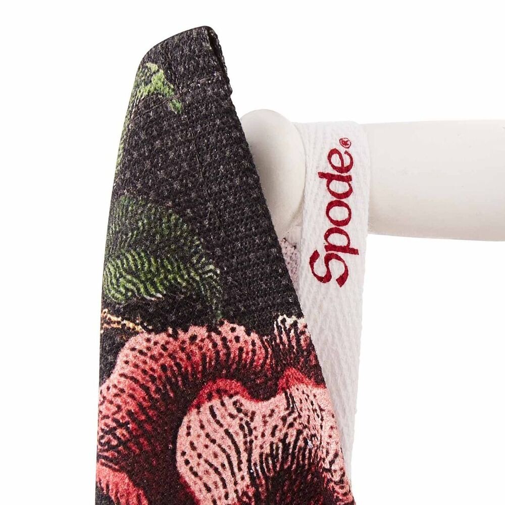 Spode Creatures Of Curiosity - Tea Towel - Black Floral